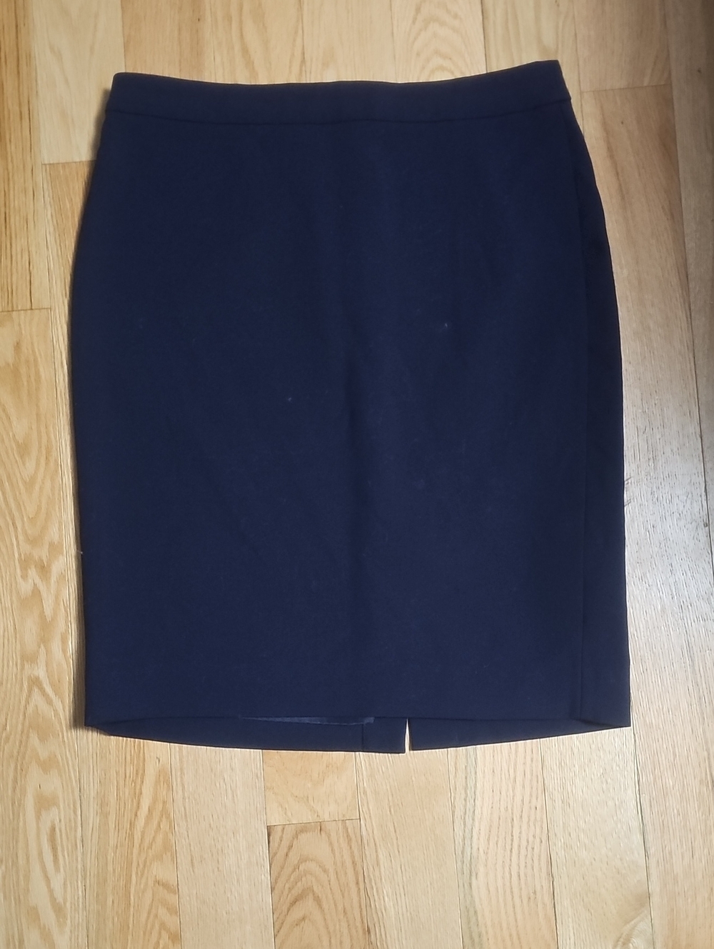 J. Crew Navy Pencil Skirt - Sleek Office Staple